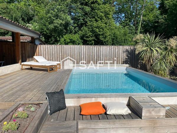 Maison familiale, grand terrain, plain-pied, 4 chambres.