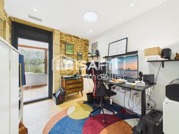 Maison familiale, grand terrain, plain-pied, 4 chambres.