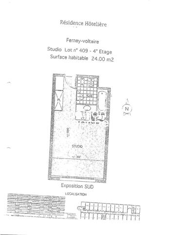 INVESTISSEMENT LMNP - RENTA 5,5 % - FERNEY-VOLTAIRE (01)