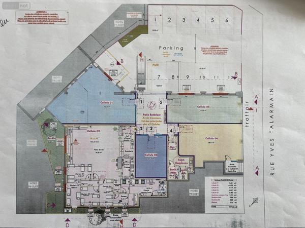 Local mixte (Professionnel/Habitation) à vendre à Ploudalmézeau dans le Finistère (29830), ref : 1578