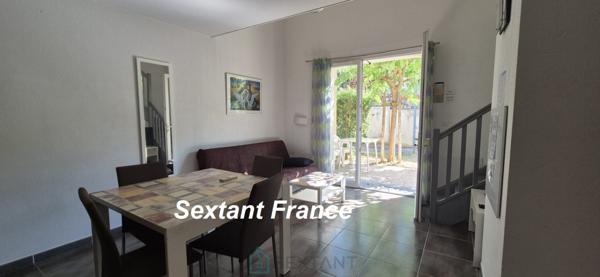EXCLUSIVITE - VILLA T2 34 M².  MEUBLÉE (LMNP). JARDIN. PARKING.