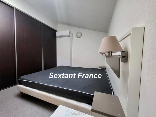 EXCLUSIVITE - VILLA T2 34 M².  MEUBLÉE (LMNP). JARDIN. PARKING.