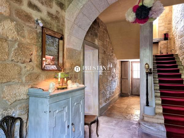 Maison de maître du 17 ème avec vaste terrasse et jardin à l’italienne. Vallée de la Dordogne., SARLAT LA CANEDA