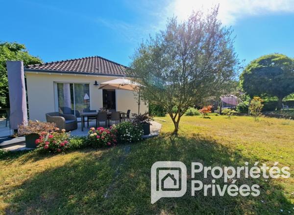 EXCLUSIVITE A VENDRE  37230 Fondettes centre, Maison 7 pièces 120 m² , jardin arboré et clos, garage, cave