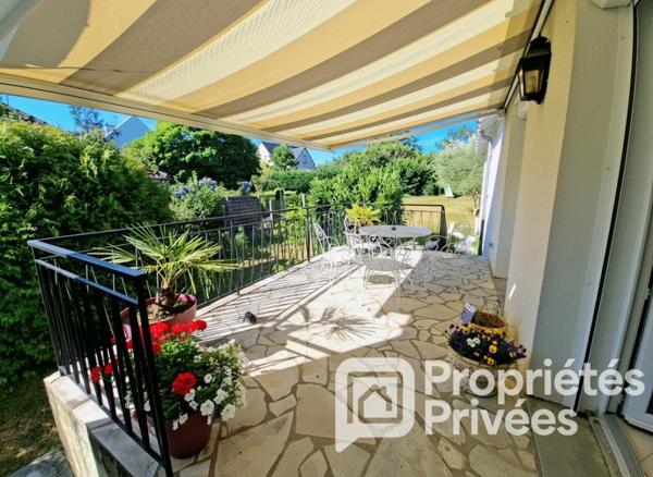 EXCLUSIVITE A VENDRE  37230 Fondettes centre, Maison 7 pièces 120 m² , jardin arboré et clos, garage, cave
