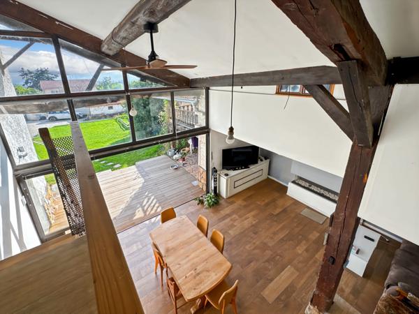 Reyrieux (01600) À Vendre – Grande maison familiale avec volumes et potentiel à Reyrieux