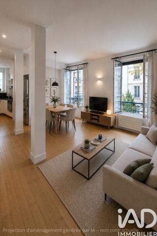 Appartement à vendre 3 pièces 72 m² Paris 14