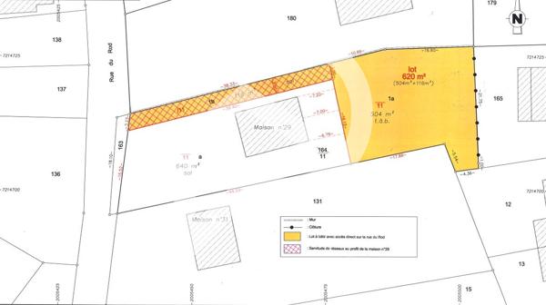 Terrain 620 m2