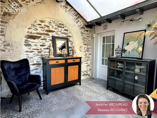 Maison de plain-pied 3 chambres à la décoration soignée