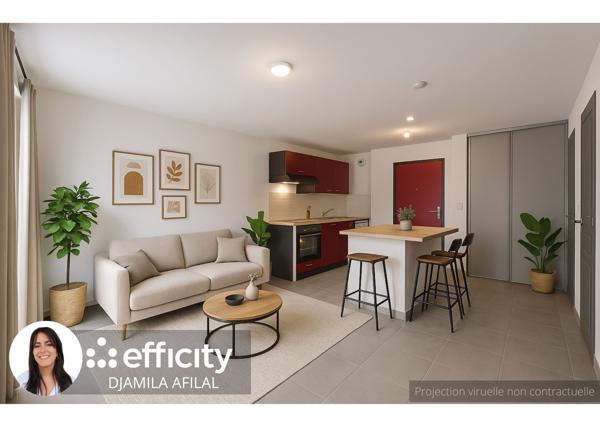 Appartement 2 pièces - 42 m²