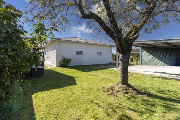 Maison individuelle de plain pied avec piscine