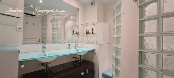 L'Isle-sur-la-Sorgue (84800) PARTAGE DES EAUX T3/4 vue Sorgue, avec extérieur et annexes