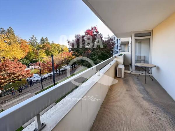 Appartement 3 pièce face erdre - balcon