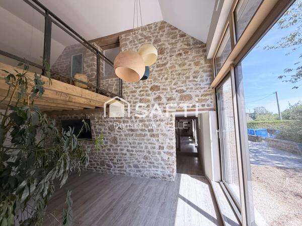 Exclusivité – Maison de caractère en pierre au cœur de la campagne