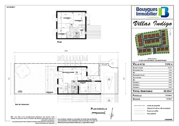 Maison récente 4 pièces à vendre à Châteauneuf-les-Martigues - Réf. FA1993