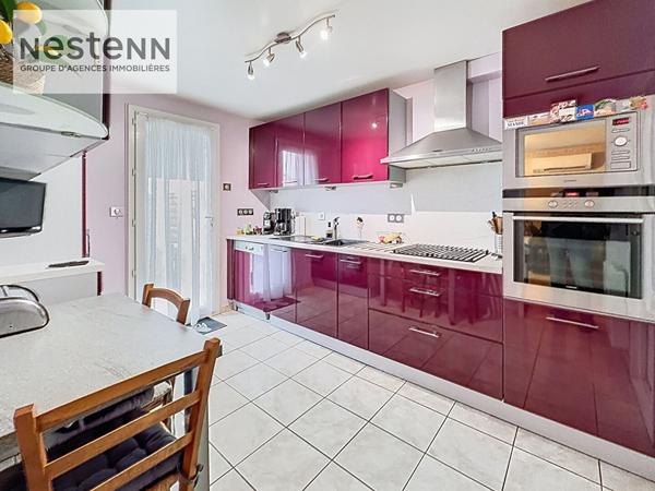 Maison 4 pièces 84m2, 3 chambres, garage parcelle de 230m²