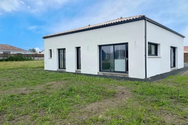 Maison plain pied de 2025, 132m² - 3chambres avec jardin