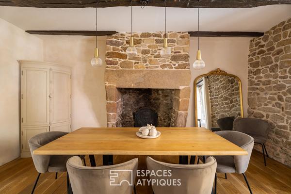 Maison au charme singulier aux abords des remparts d’Auray