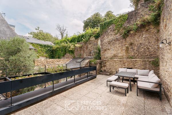 Maison au charme singulier aux abords des remparts d’Auray