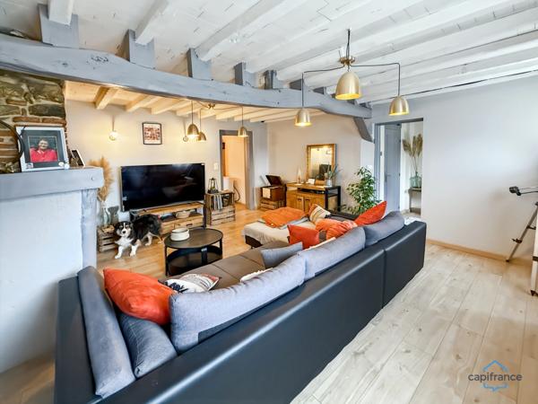 Dpt Gers (32), à vendre BARCELONNE DU GERS Maison T4 de 113 m² habitables + garage et abri voiture sur 802 m² de terrain, au bout d'une impasse au calme