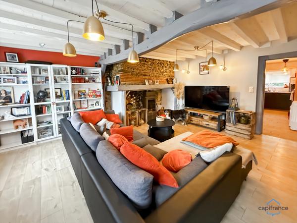 Dpt Gers (32), à vendre BARCELONNE DU GERS Maison T4 de 113 m² habitables + garage et abri voiture sur 802 m² de terrain, au bout d'une impasse au calme