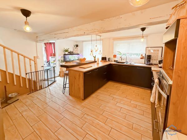 Dpt Gers (32), à vendre BARCELONNE DU GERS Maison T4 de 113 m² habitables + garage et abri voiture sur 802 m² de terrain, au bout d'une impasse au calme