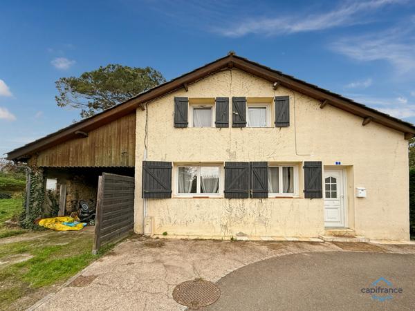 Dpt Gers (32), à vendre BARCELONNE DU GERS Maison T4 de 113 m² habitables + garage et abri voiture sur 802 m² de terrain, au bout d'une impasse au calme