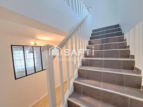 Posez vos valises, appartement duplex lumineux entièrement rénové de 97 m2 !