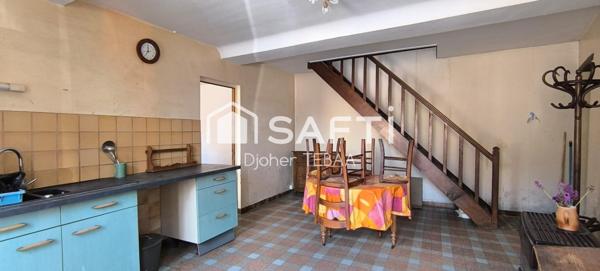 Maison avec jardin et garage à rénover