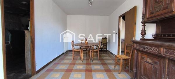 Maison avec jardin et garage à rénover