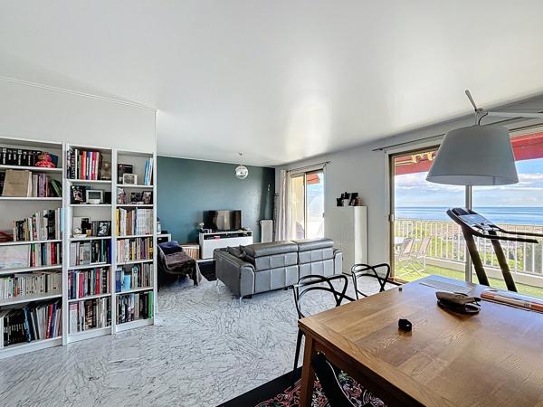 Vue mer panoramique et hippodrome, étage élevé, résidence d'exception 530 000 €