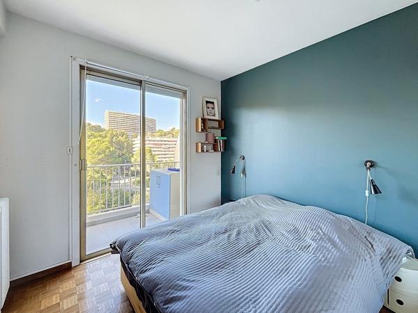 Vue mer panoramique et hippodrome, étage élevé, résidence d'exception 530 000 €