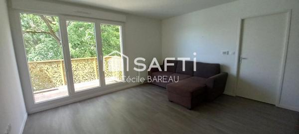 T2 lumineux avec balcon et 2 parking