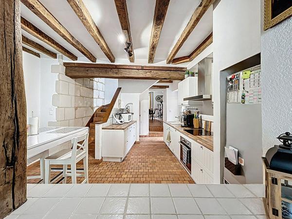 Maison de bourg pleine de charme de 150 m² habitable à Martigne Briand