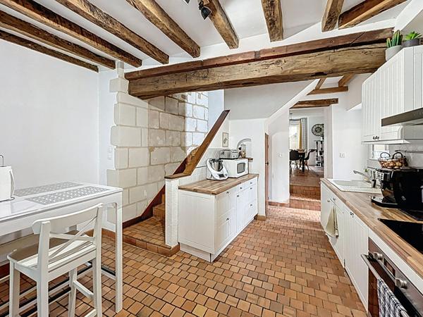 Maison de bourg pleine de charme de 150 m² habitable à Martigne Briand