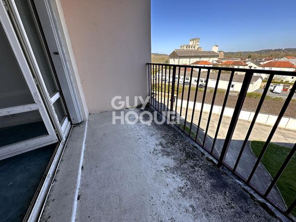 Appartement traversant, 3 pièces à Soissons !