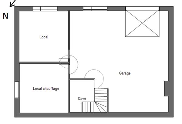 29520 Châteauneuf du Faou maison familiale avec vue  4 - 6 chambres  sous sol complet