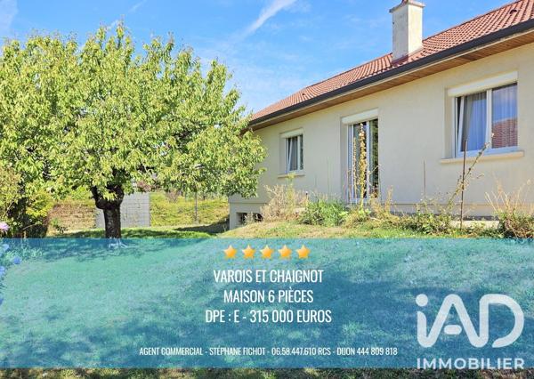Maison à vendre 5 pièces 114,28 m² Varois-et-Chaignot