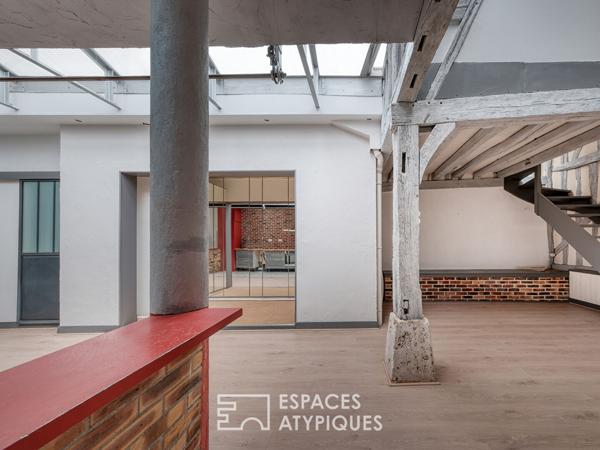Loft à l’esprit industriel