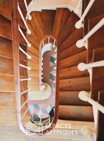 Élégante bourgeoise contemporaine