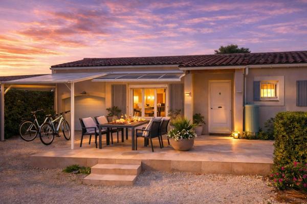 À L’Isle-sur-la-Sorgue, charmante maison 3 chambres avec jardin de 600 m², idéale pour une vie au calme proche de tout