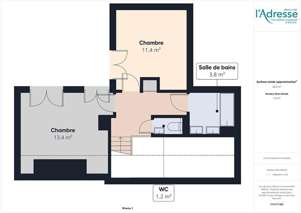Maison Noisy Le Grand 4 pièce(s) 83 m2