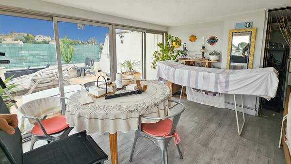 Le Cannet (06110) VIAGER OCCUPÉ, LE CANNET T3 avec toit terrasse, Garage, cave