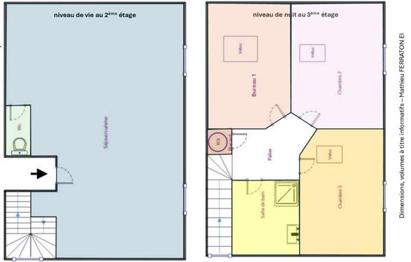 Duplex de 64 m²