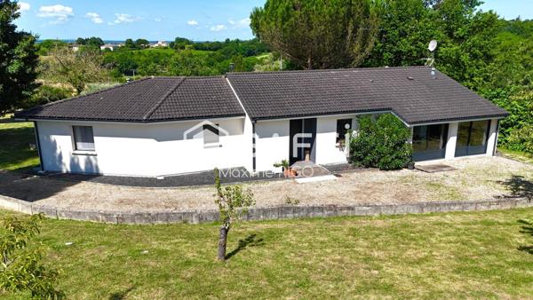 Villa contemporaine 6 pièces avec vue et piscine