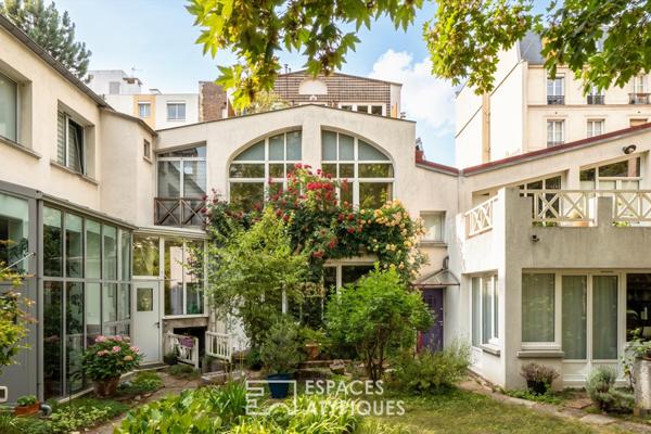 Maison dans un écrin de verdure – Quartier Saint-Marcel