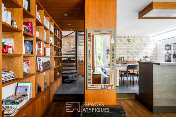 Maison dans un écrin de verdure – Quartier Saint-Marcel
