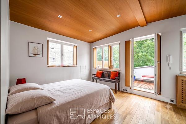 Maison dans un écrin de verdure – Quartier Saint-Marcel