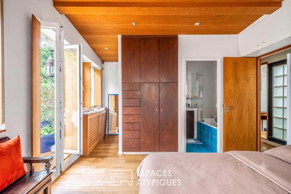 Maison dans un écrin de verdure – Quartier Saint-Marcel
