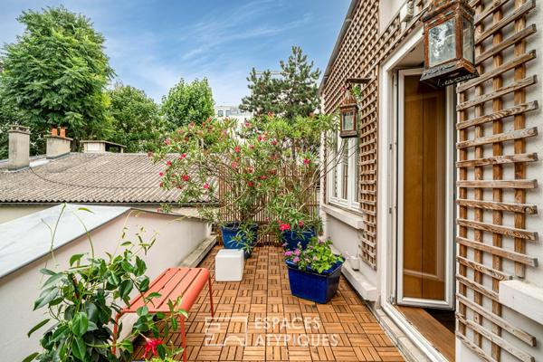 Maison dans un écrin de verdure – Quartier Saint-Marcel